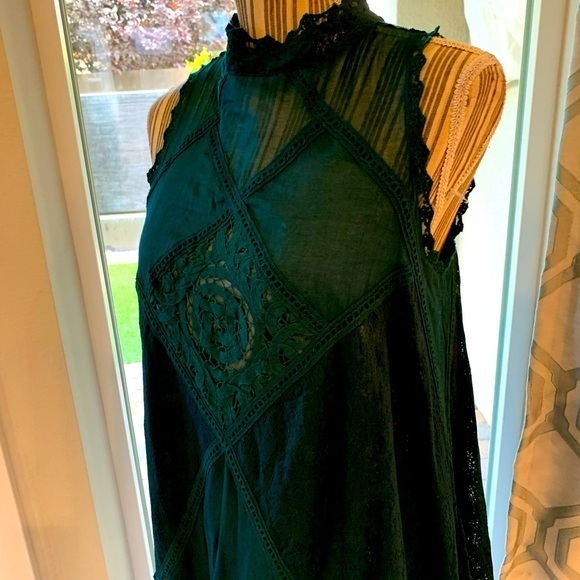 Free People Sleeveless Dress With Open Back
